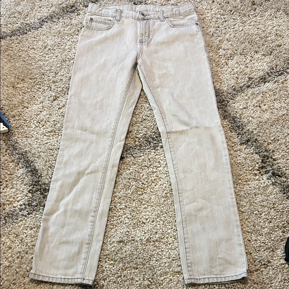 Children's Place adjustable waist gray skinny jeans size 12